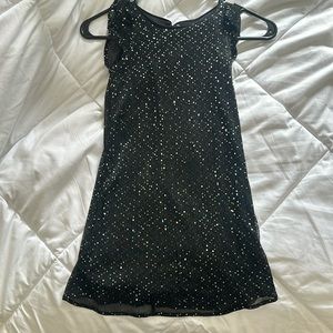 The Children’s Place sparkly black dress.